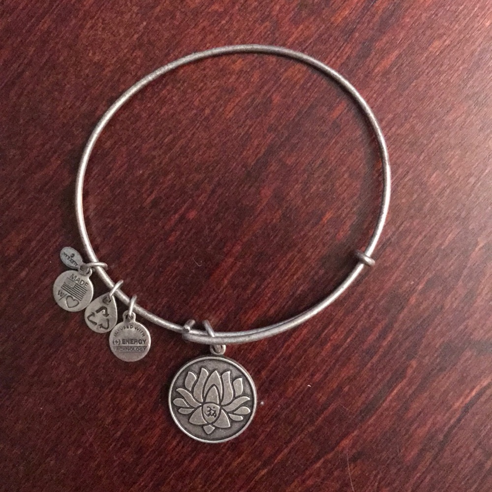 Silver Alex and Ani bracelet